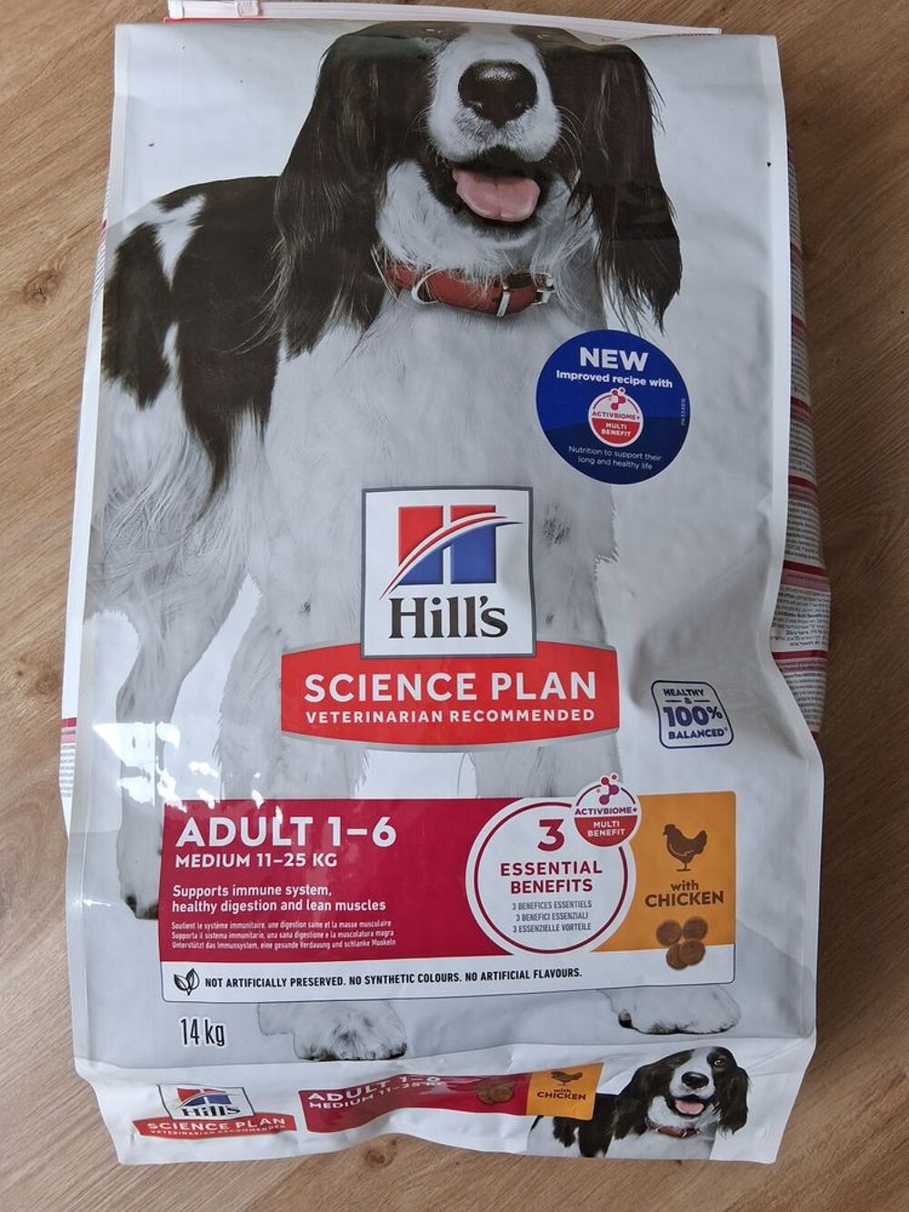   SAC 14 KG DE CROQUETTES POUR CHIEN HILL'S 