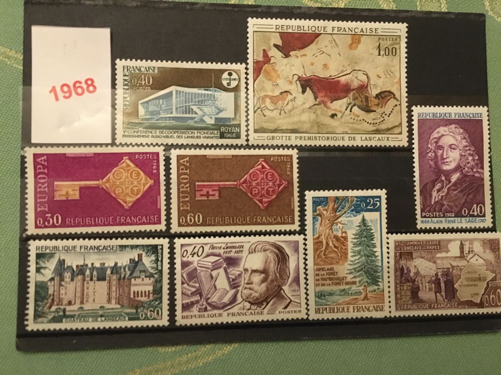 Timbres de Collection de France ** Neuf 1968 
