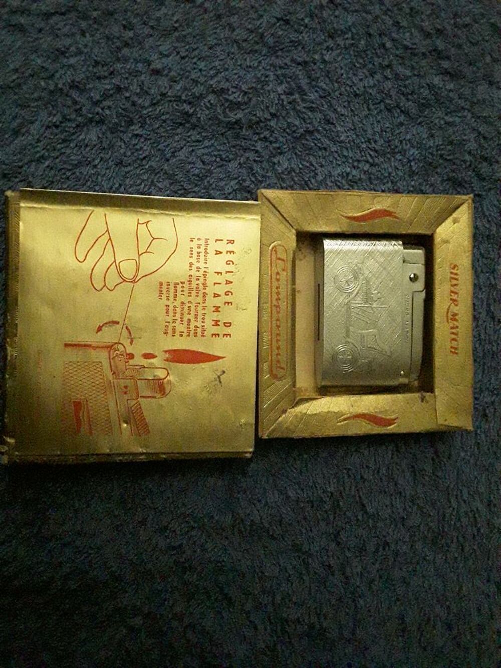 Briquet gaz vintage 