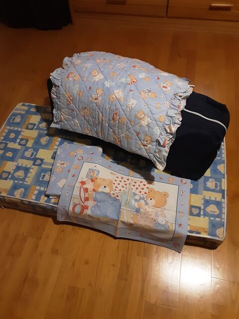 Ensemble literie enfant motif oursons bleu 50 Rethel (08)