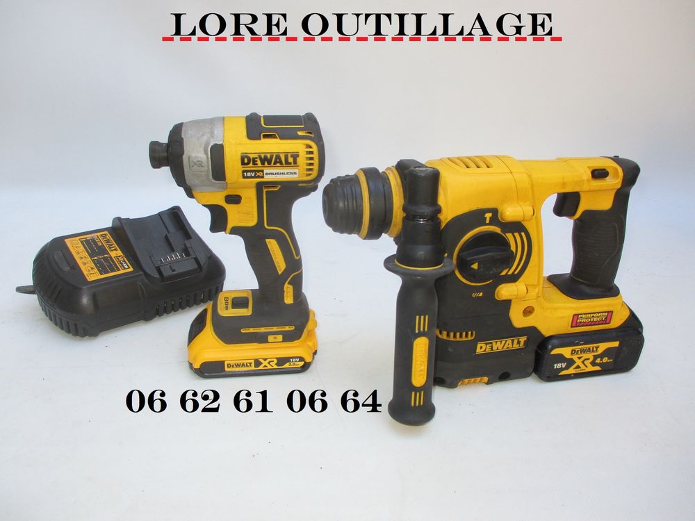 DeWALT DCH253 + DCF887 Bricolage