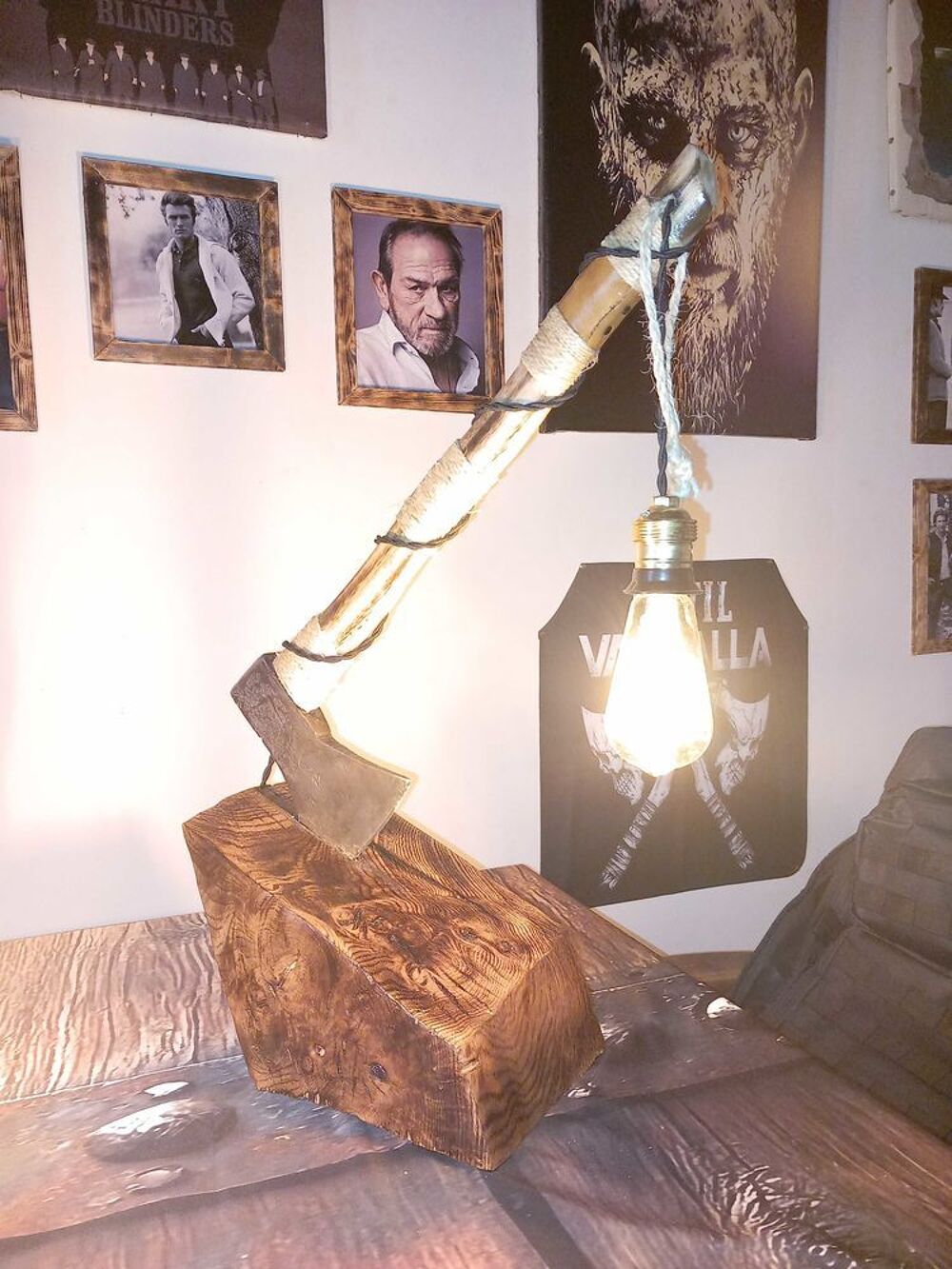 lampe artisanale Décoration