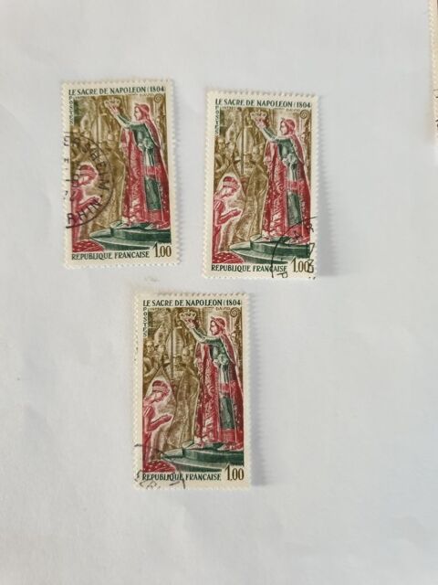 Timbre france sacre de napolon oblitrs  1973 - lot 0.45 e 0 Marseille 9 (13)