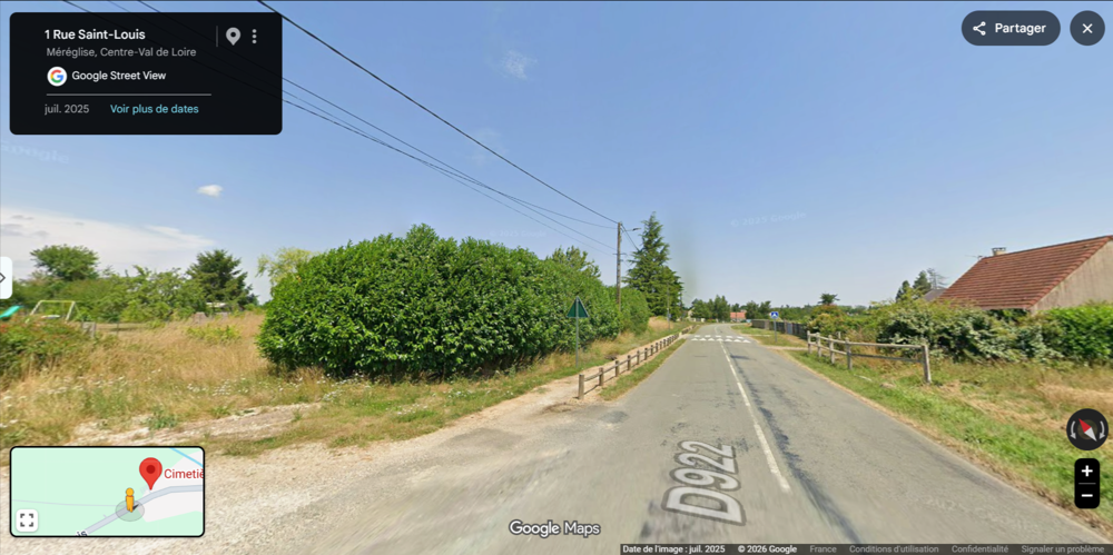 Vente Terrain Terrain constructibles à 30mn de Chartres Méréglise