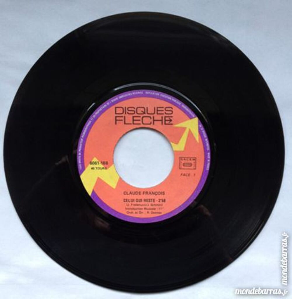 45 tours Claude Fran&ccedil;ois CD et vinyles