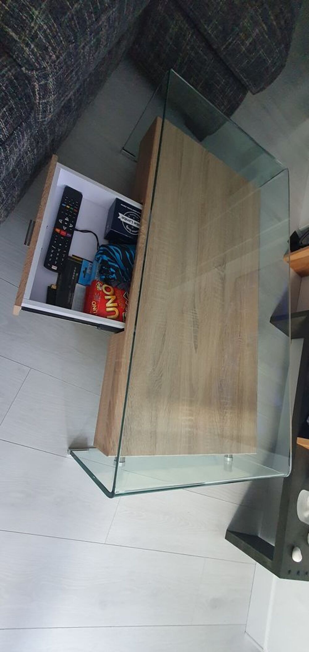 Table basse en verre Meubles