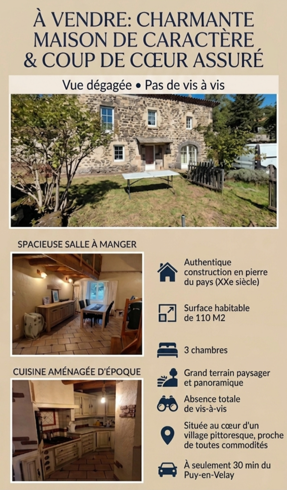 Vente Maison Maison avec terrain Saint-haon