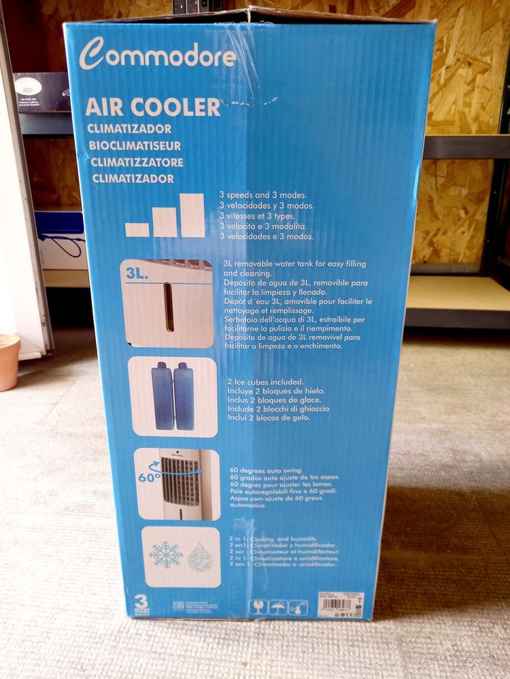 Rafraichisseur d'air Marque COMMODORE 
Electroménager