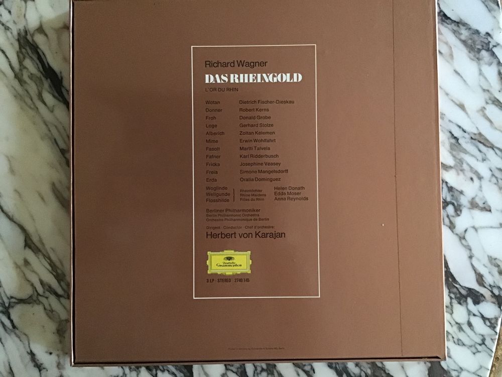 Wagner- Karajan / Das Rheingold CD et vinyles