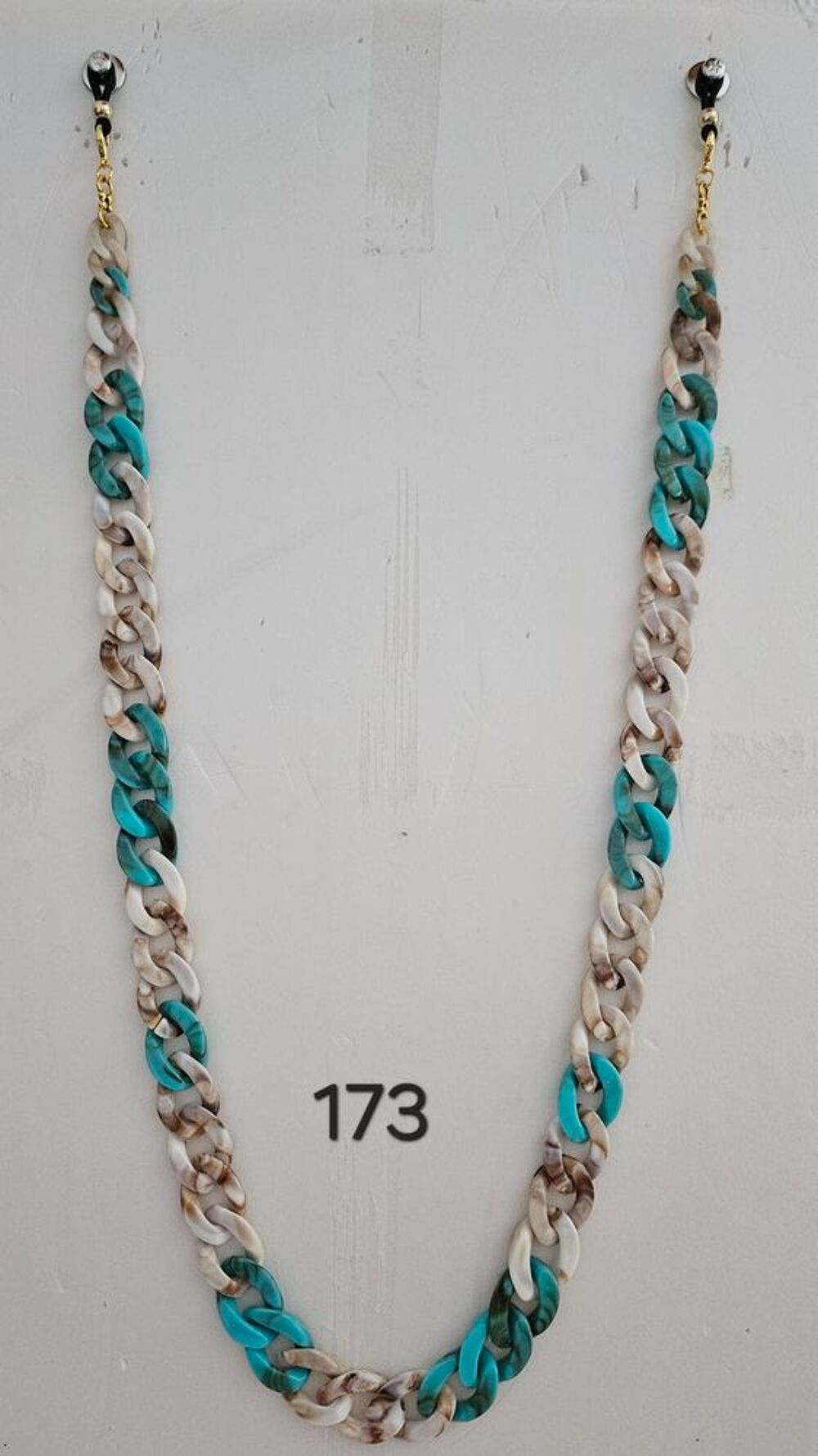 Cha&icirc;ne de lunettes fait main Bijoux et montres