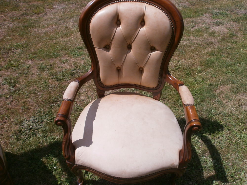 lot de 2 fauteuils cuir Meubles