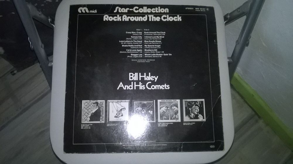 Vinyle Bill Haley And His Comets 
Rock Around The Clock
S
CD et vinyles