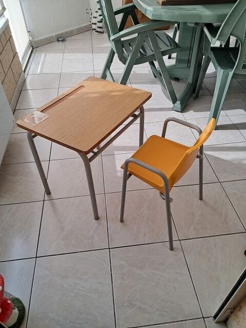 Duo ecole maternelle meuble chaise enfant rentrée maison 12 Fèves (57)