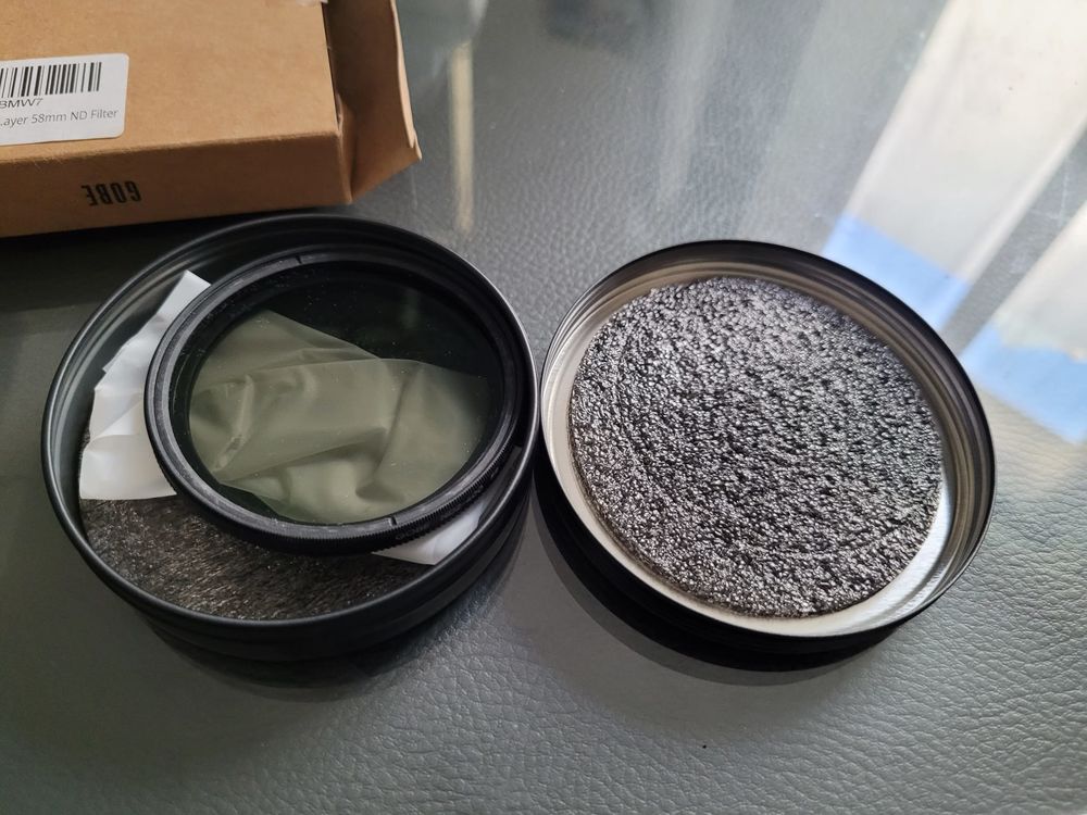 Filtre ND variable (2-400) 58mm marque Gobe (2 peak) Photos/Video/TV