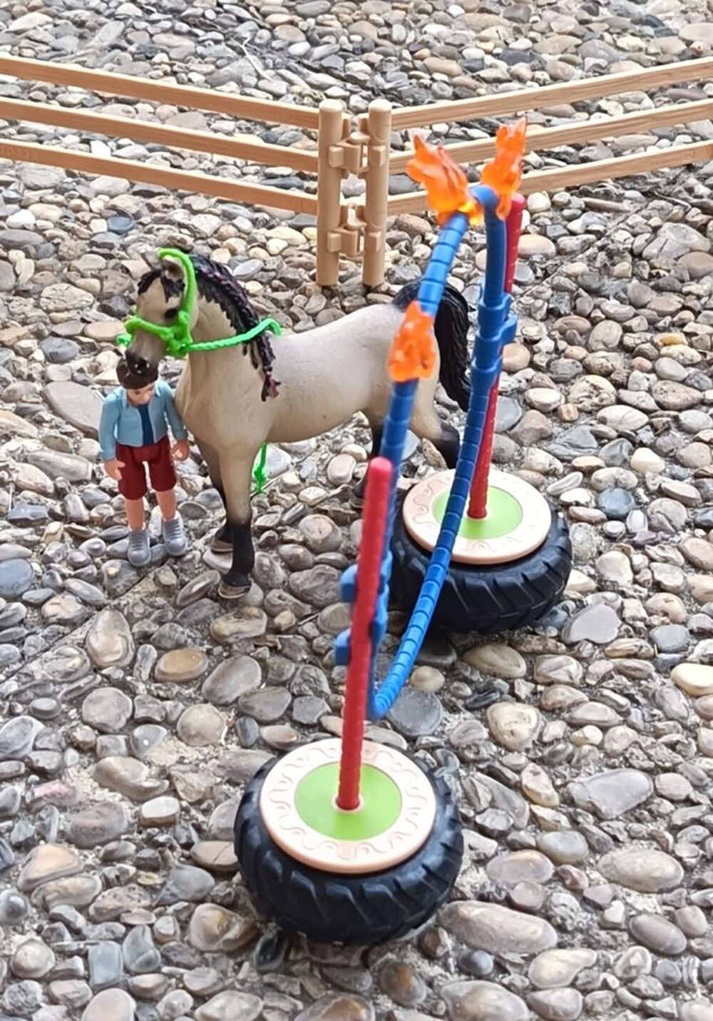 Parcours d'Agility &Eacute;questre SCHLEICH Complet Jeux / jouets