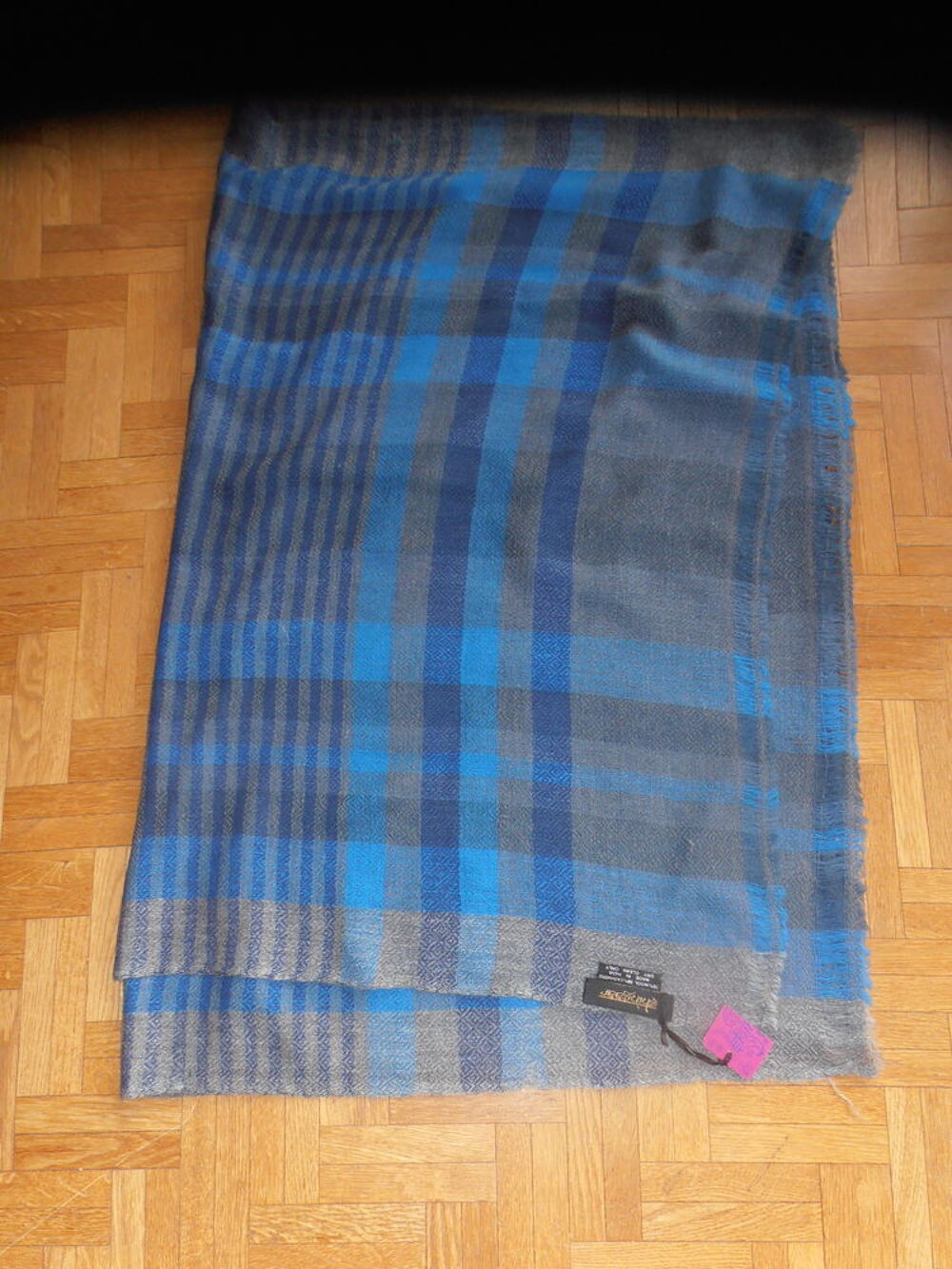 Echarpe mixte bleue (79) Vêtements