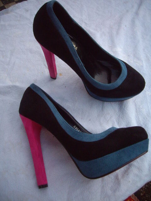 Escarpins Tricolore talons 14 cm-pt 39-neuf � 15 � 15 Bouxwiller (67)