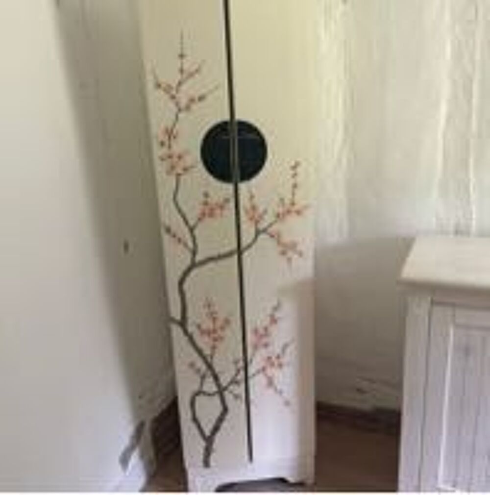 colonne &agrave; bijoux chinois &agrave; 2 portes Meubles