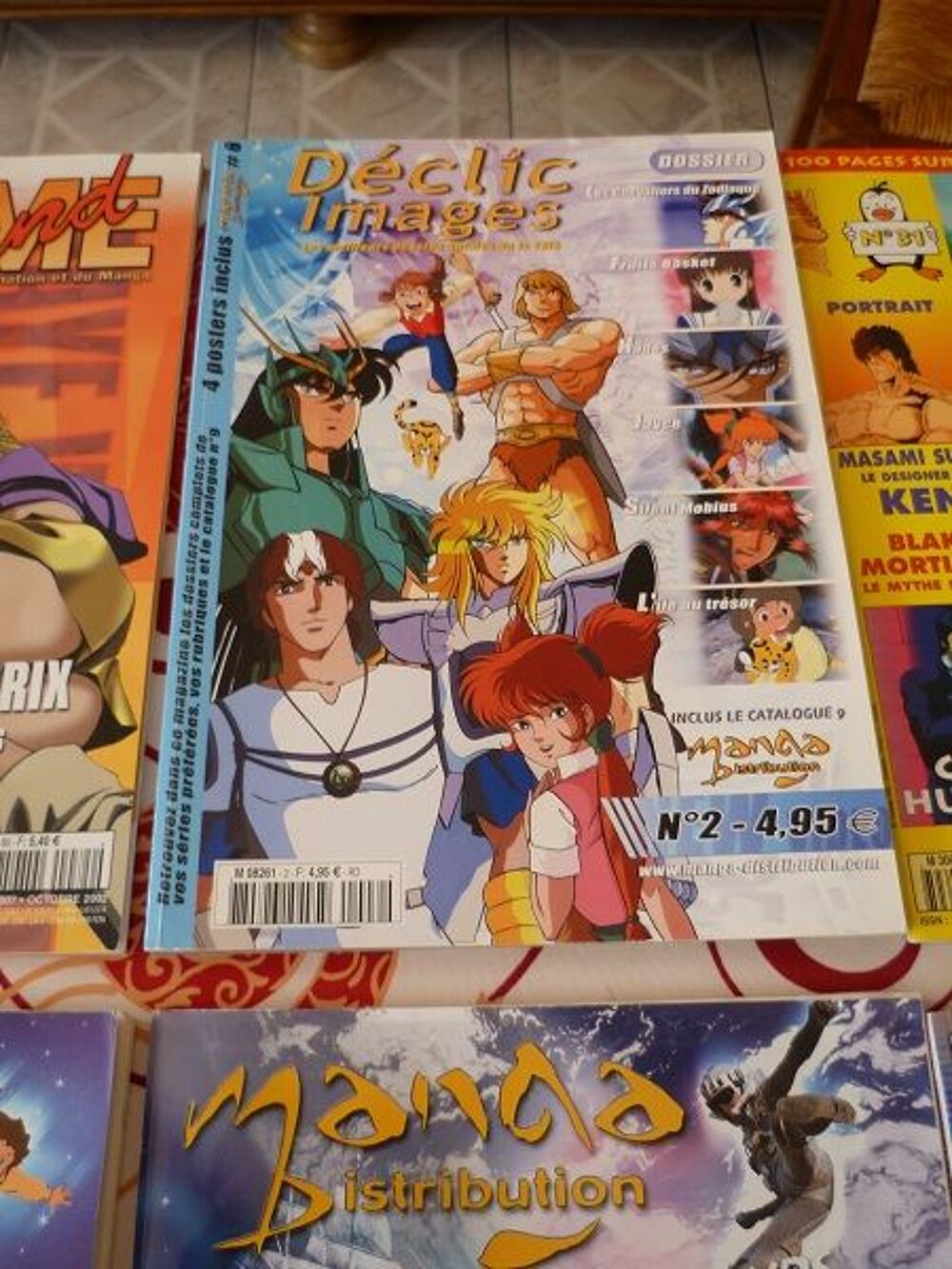 Lot MagazineS Manga Japon anime land distribution TV mode Livres et BD