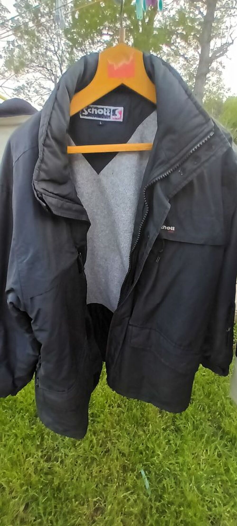 blouson homme schott nyc taille L Vêtements