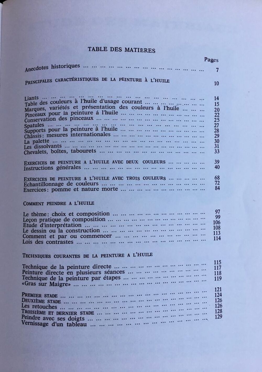 Comment peindre &agrave; l'huile (Ed.Bordas) ; Grand Livre d'art Livres et BD
