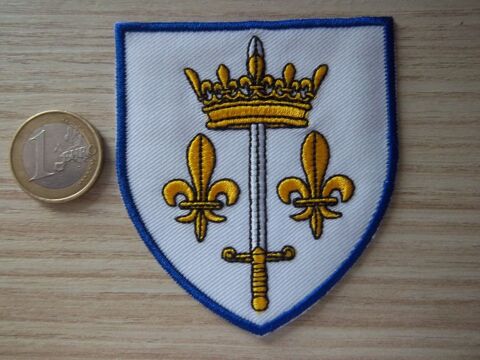 �cusson blason Jeanne d'Arc 7.7 cms x 7 insigne tissu collec 5 Valognes (50)