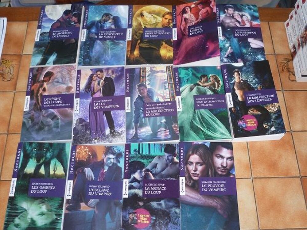 LivreS harlequin Nocturne sixieme sens amour lot Livres et BD