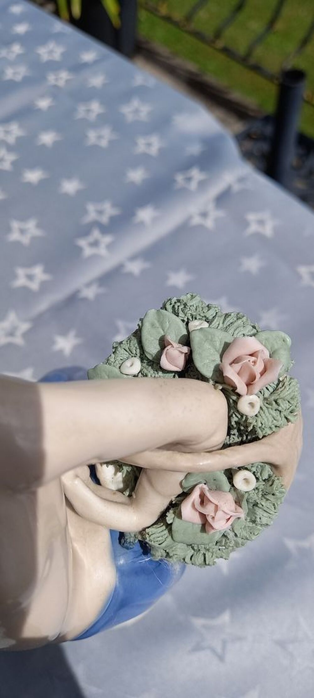 Grande Figurine Porcelaine Vintage - Rex Valencia Décoration