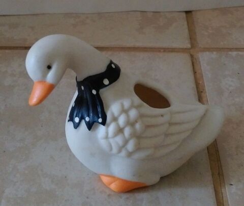 petite d�coration canard pour stylo ou bougie bon �tat H 6 x 1 Marseille 9 (13)