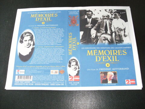Rare film :   Memoires d' exil   120 Saint-M�dard-en-Jalles (33)