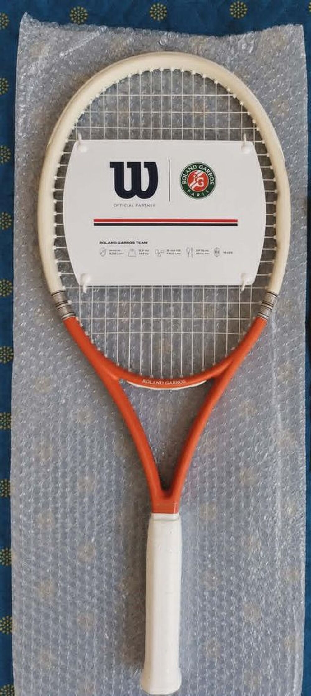 raquette de tennis Wilson Roland-Garros Team 102 G3 Sports