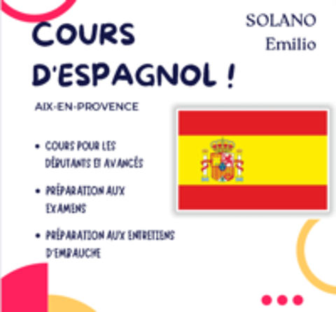   Apprenez l'espagnol avec un professeur natif et expérimenté 