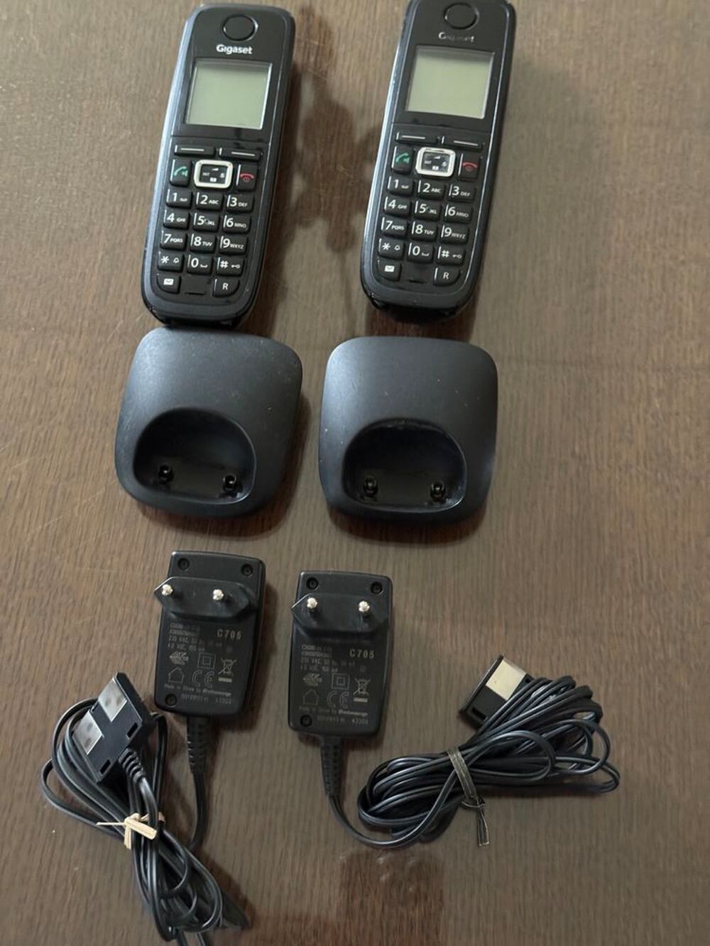 TRIO GIGASET A510A Téléphones et tablettes