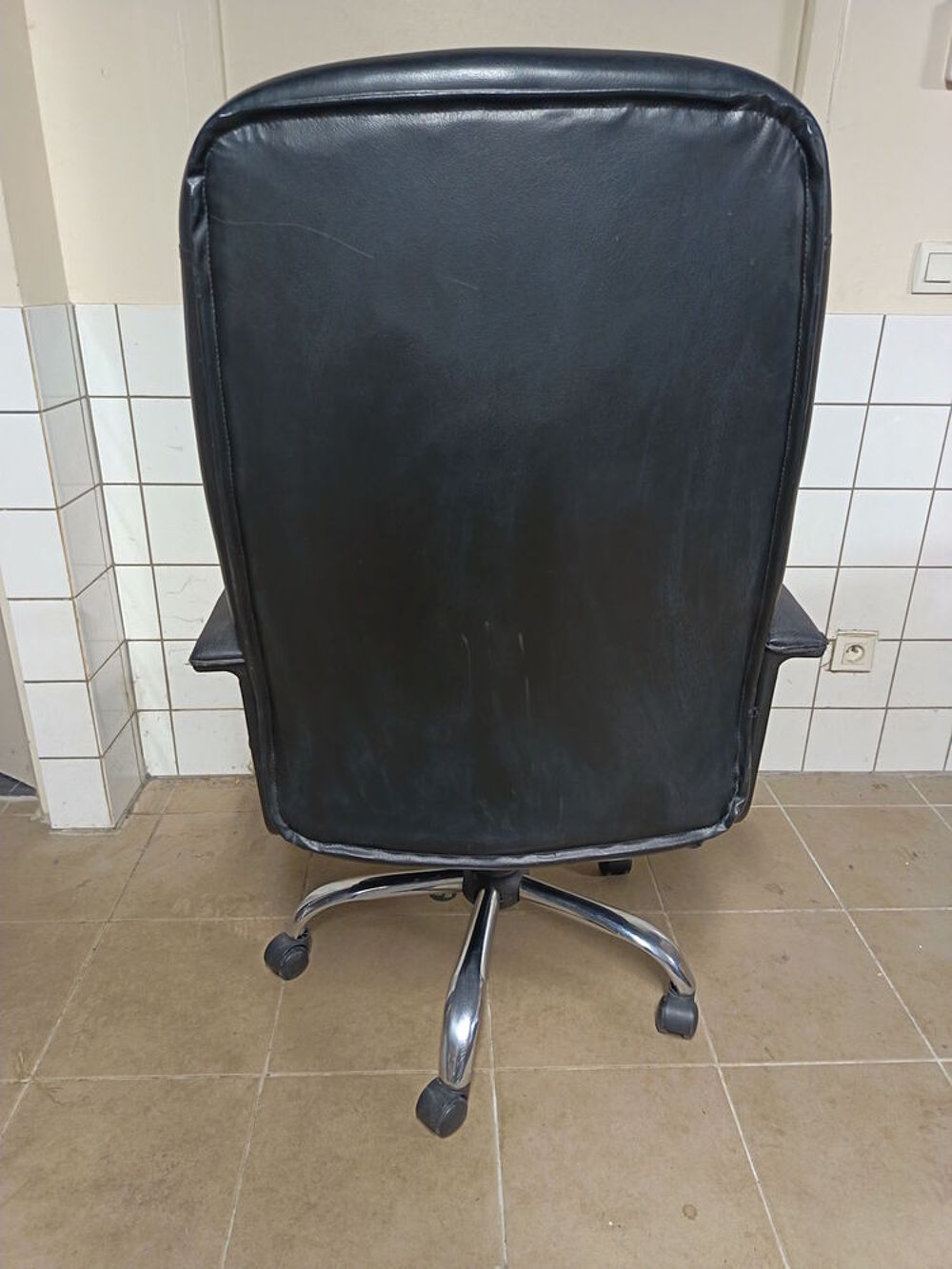 Fauteuil Bureau Chaise PRO en CUIR Meubles