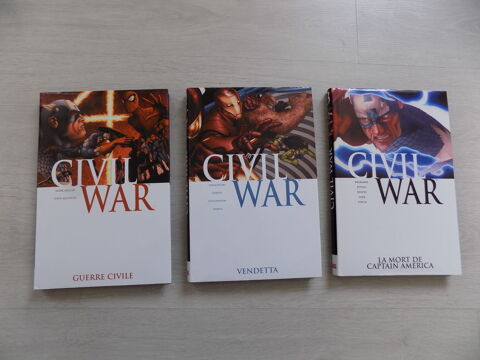 MARVEL DELUXE CIVIL WAR VOLUME 1-2-3 MARVEL PANINI COMICS . 75 Ceton (61)