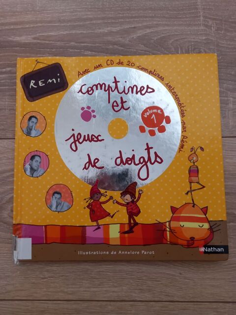 Livre  Comptines et jeux de doigt par Annelore Parrot� 2 Villiers (86)