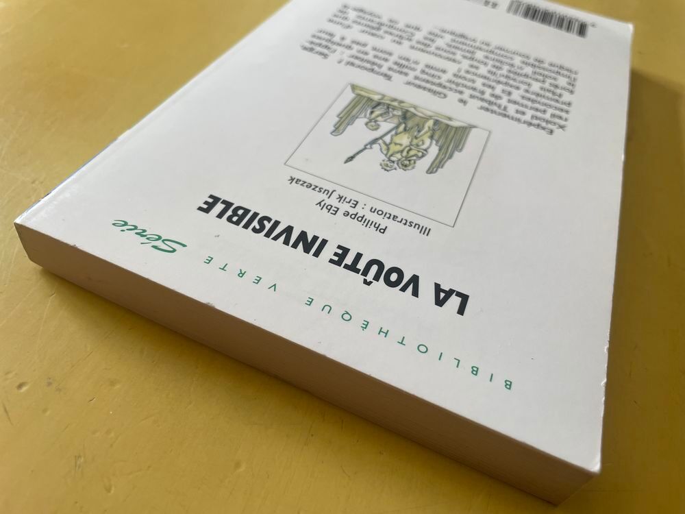Livre La Vo&ucirc;te Invisible - Ebly Philippe _ Livres et BD