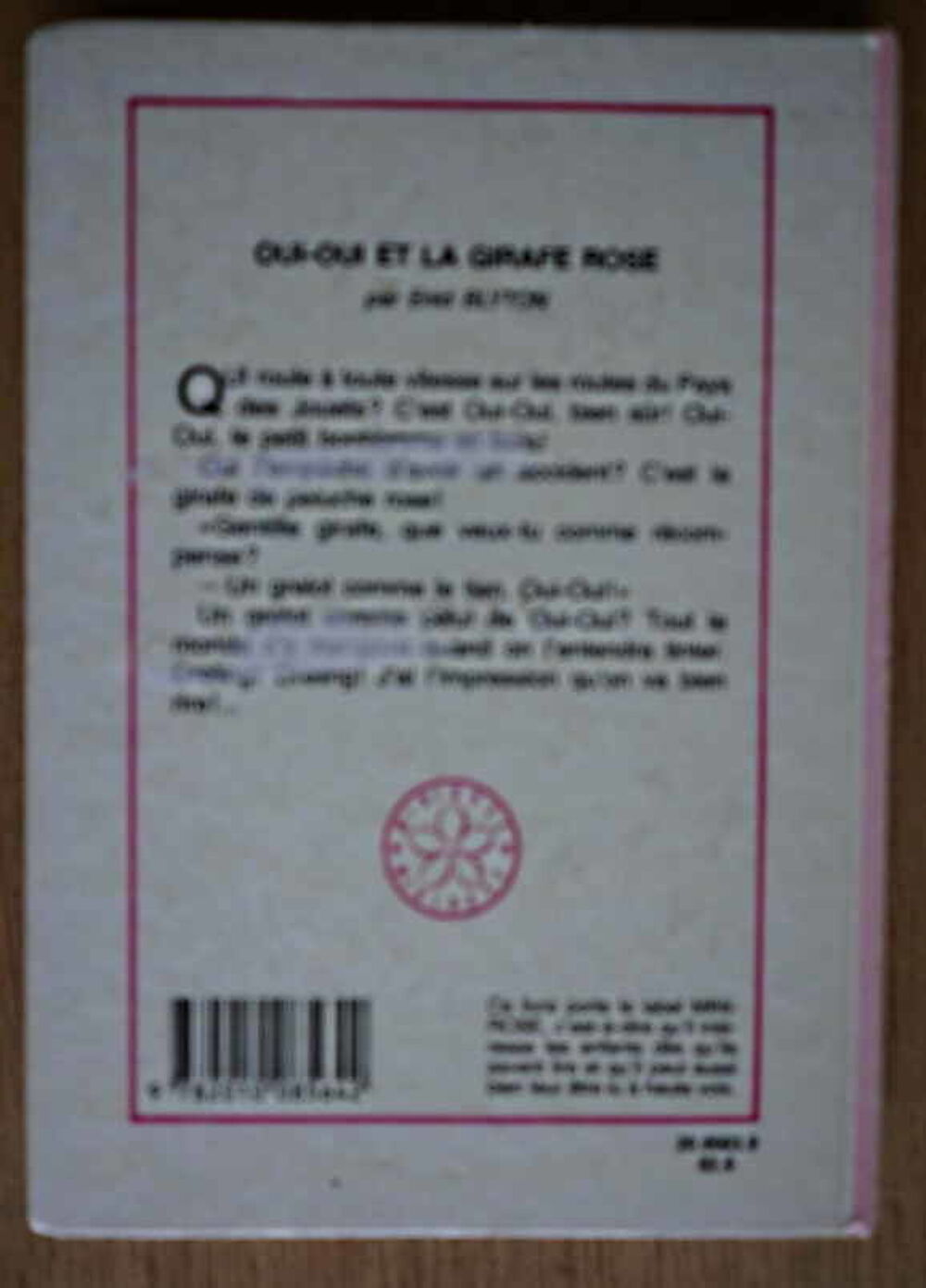 bibliotheque rose - Oui-oui et la girafe rose Livres et BD