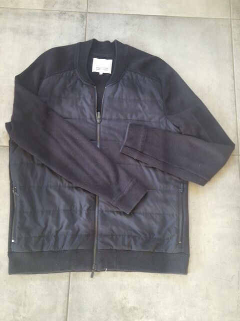 Blouson bleu marine 40 Lambesc (13)