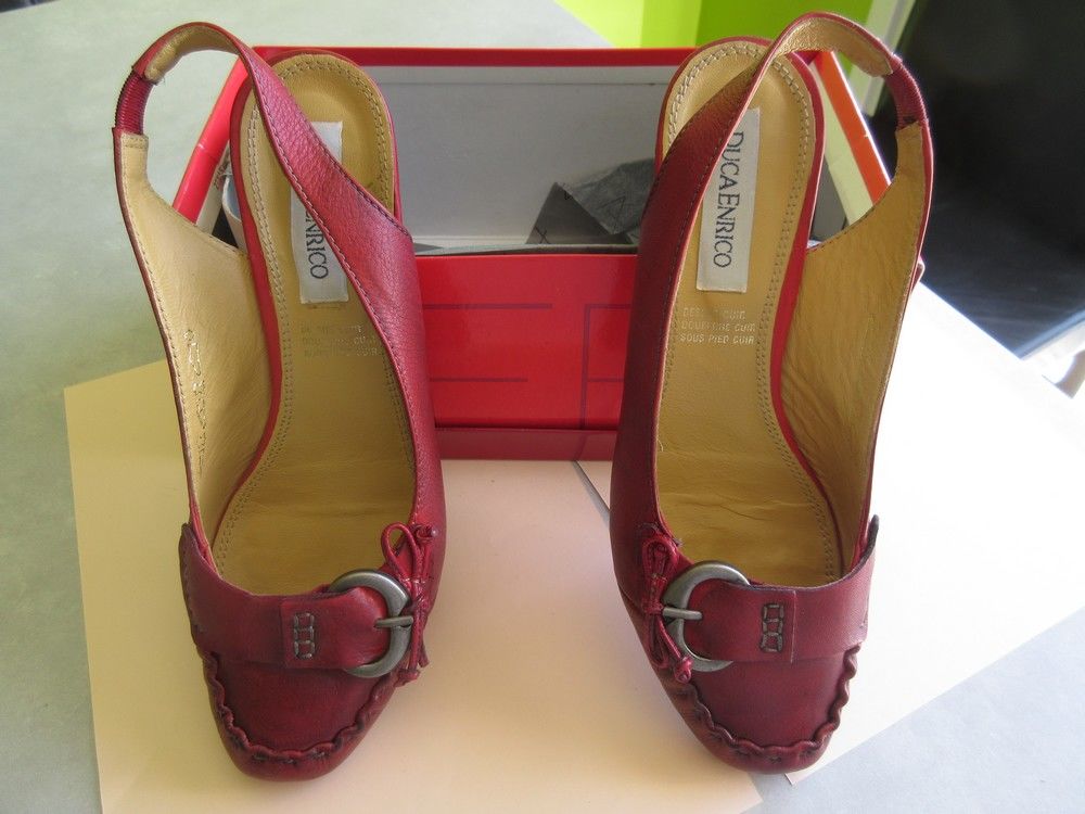 Chaussures femme rouge Chaussures