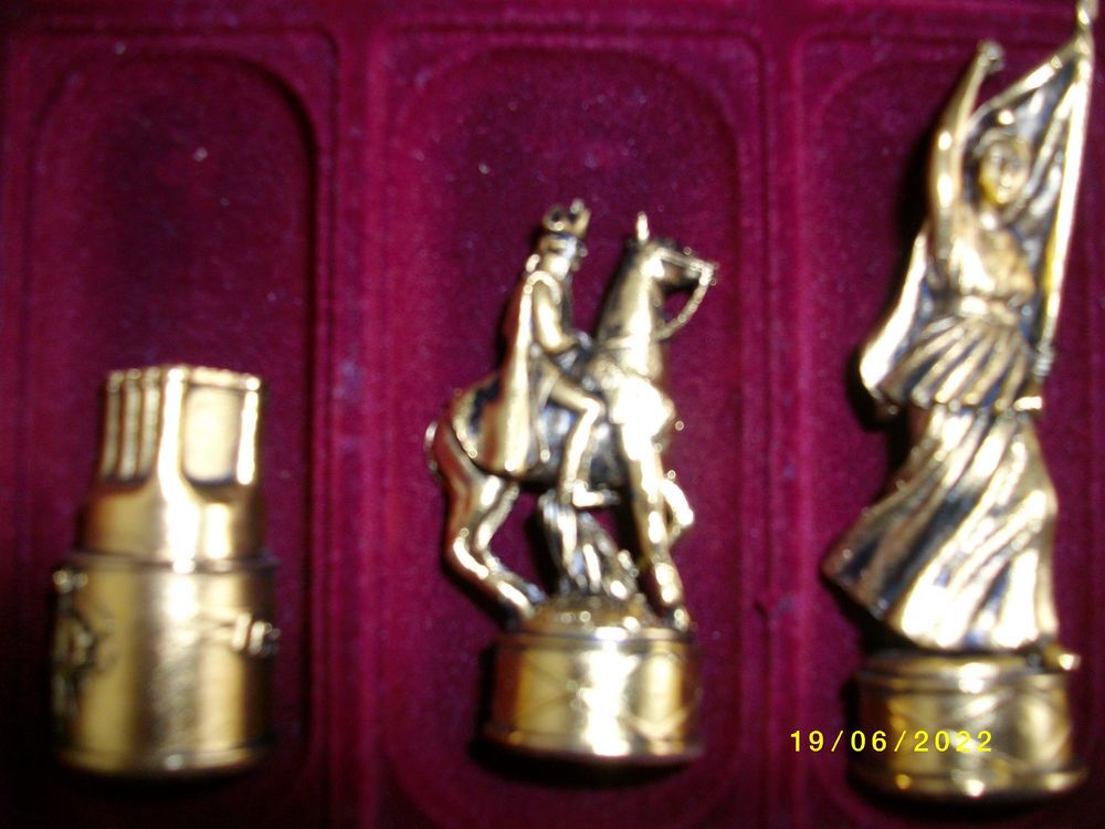JEU D'ECHECS LE MEDAILLIER FRANKLIN Décoration