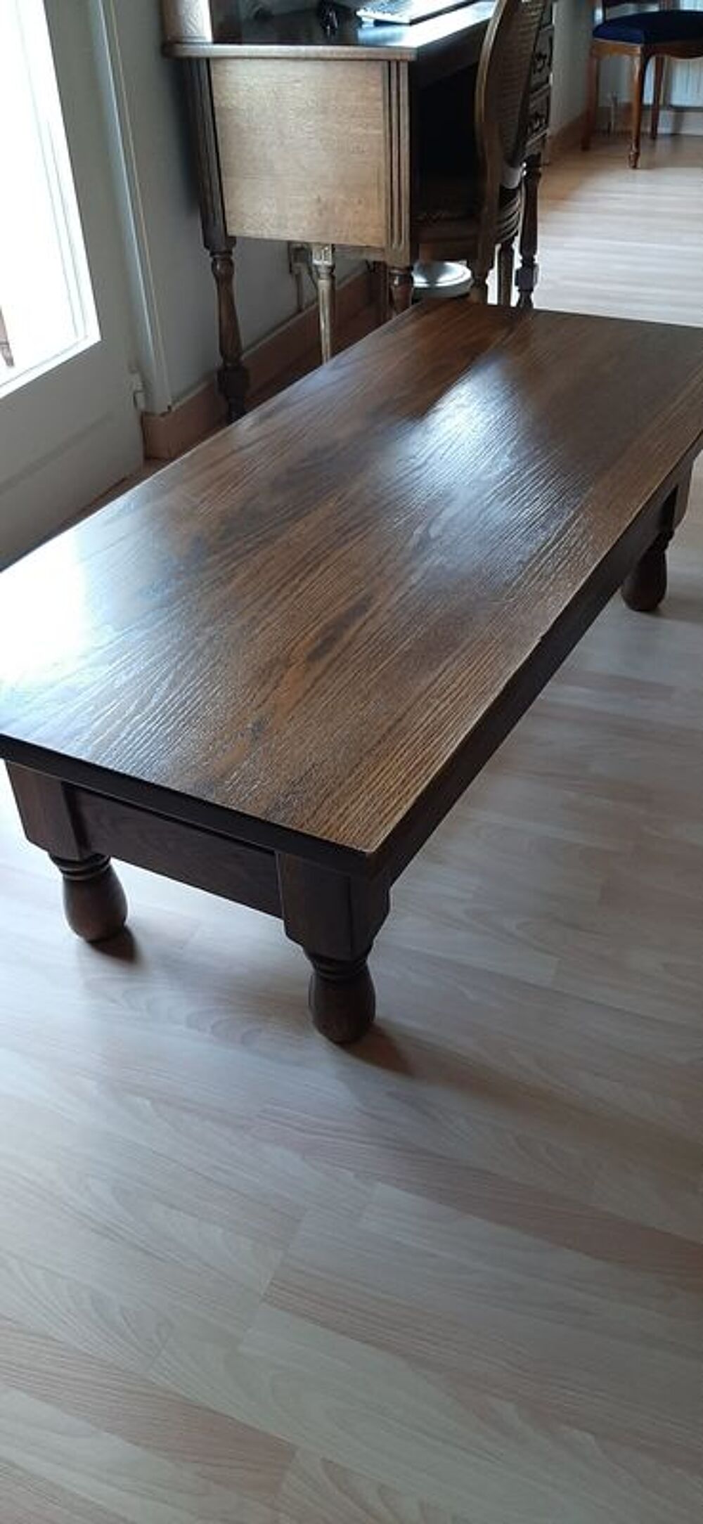 Table basse salon ch&ecirc;ne massif Meubles