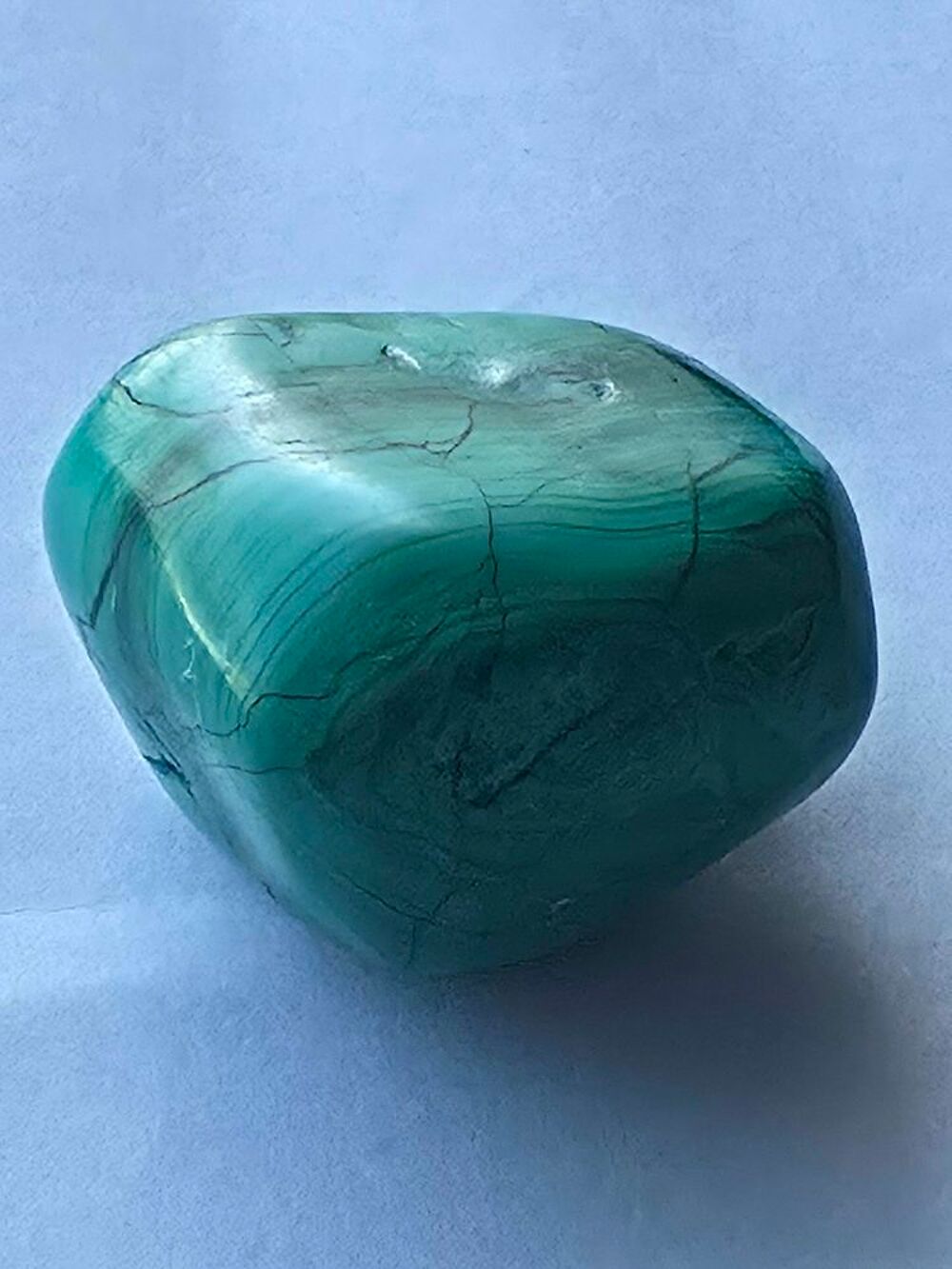 Pierre de Malachite Naturelle Polie-Katanga 37g 