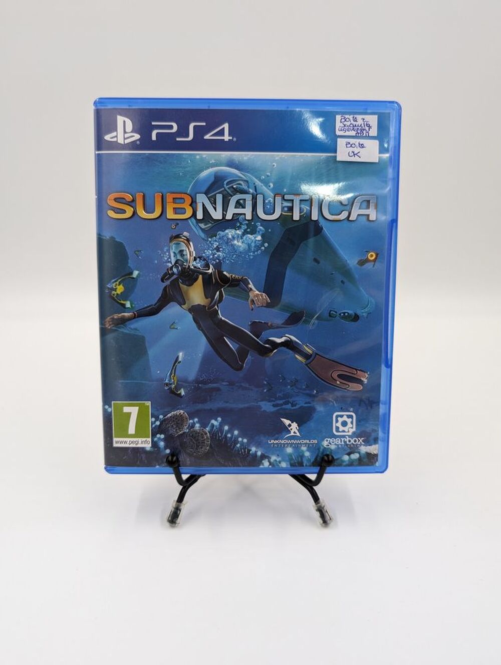 Jeu PS4 Playstation 4 Subnautica sans notices (boite UK) Consoles et jeux vidos