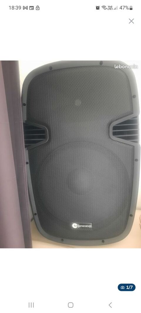 ENCEINTE FUN GÉNÉRATION 115 W Grasse (06)
