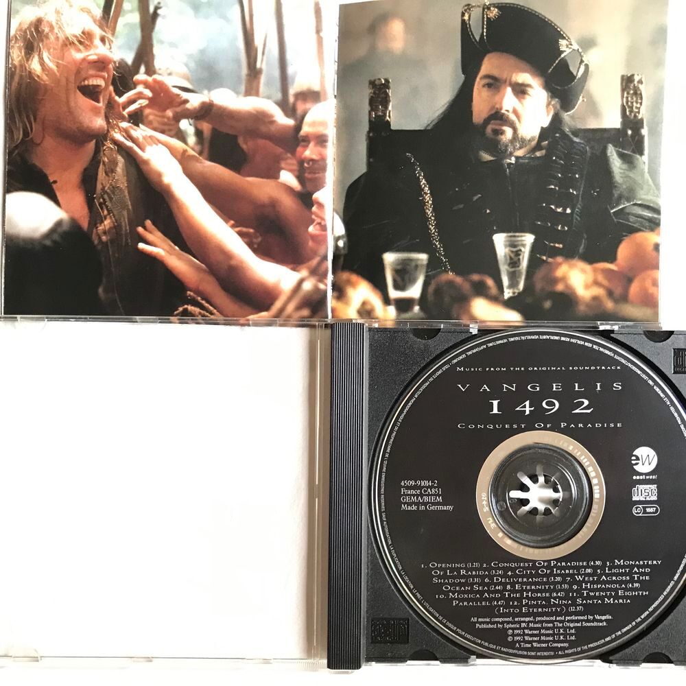 CD Vangelis 1492 - Conquest Of Paradise CD et vinyles