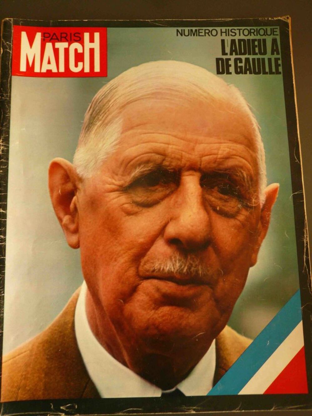 L'adieu &agrave; de Gaulle - Paris Match, Livres et BD
