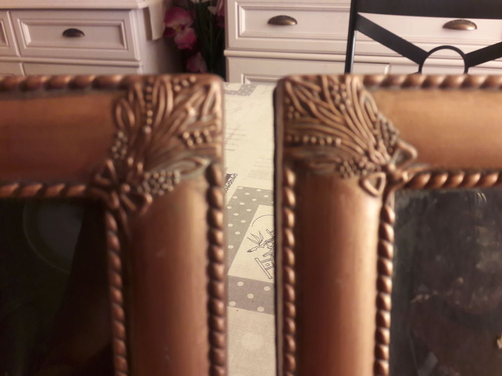 lot de 3 cadres 18,5x14 bon &eacute;tat Décoration