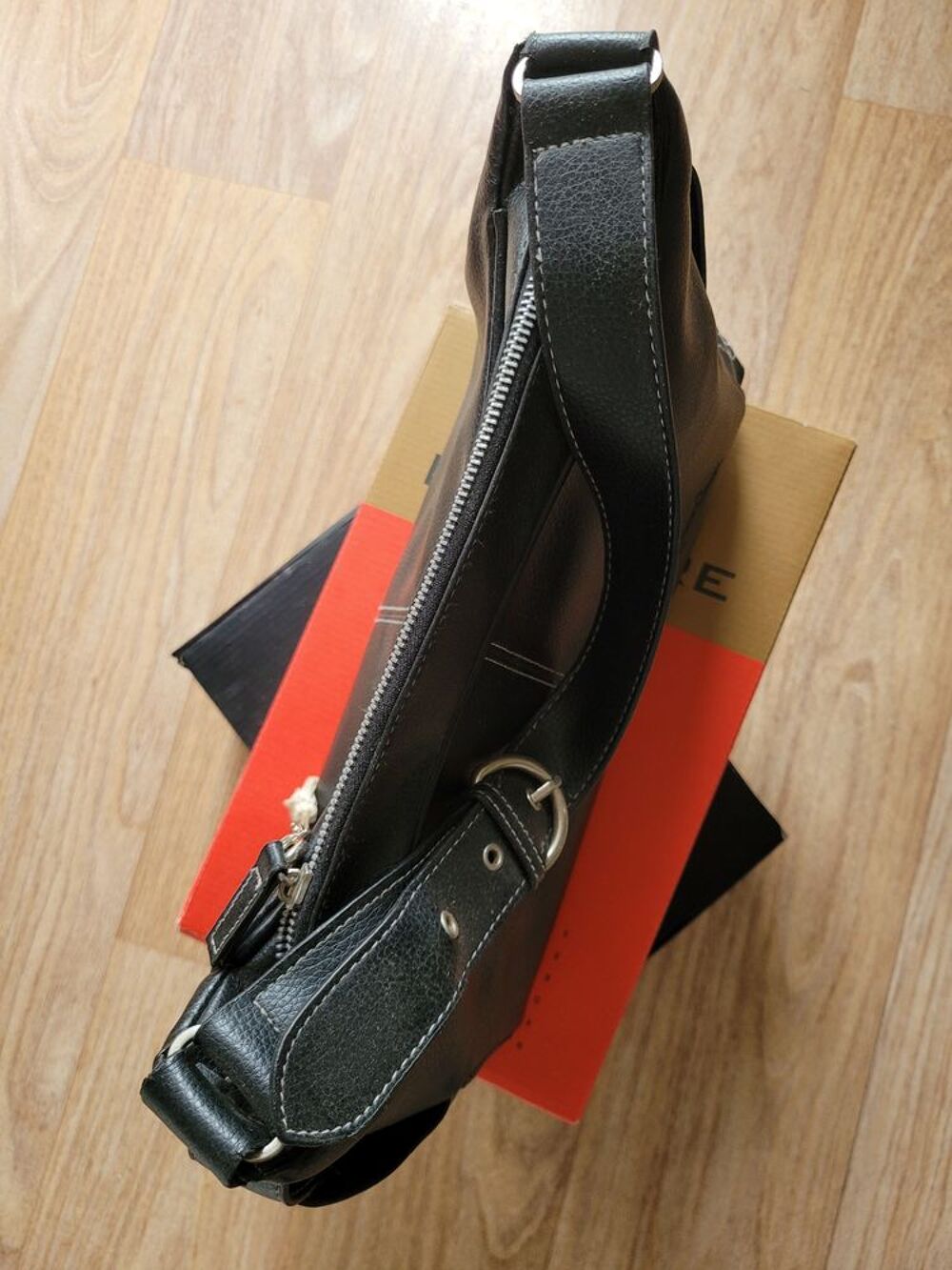 Sac bowling en cuir Gino Casti Maroquinerie