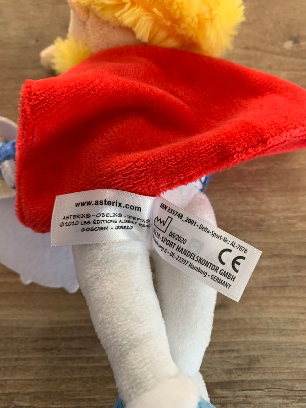 Peluche Ast&eacute;rix et Ob&eacute;lix " Assurancetourix " Jeux / jouets